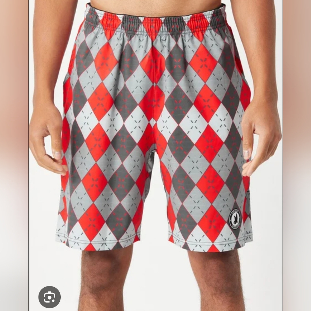 (2) Flow Society Athletic Shorts Sz Youth Lg